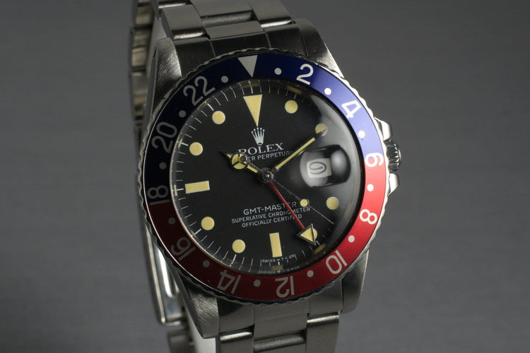 1983 Rolex GMT 16750 with Box and Papers