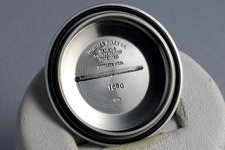 1971 Rolex Red Submariner 1680 Mark V Dial