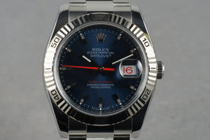 2005 Rolex DateJust 116234 Turn-O-Graph with Box and Papers