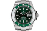 2014 Rolex Green Ceramic Submariner 116610LV "Hulk" with Box and Papers