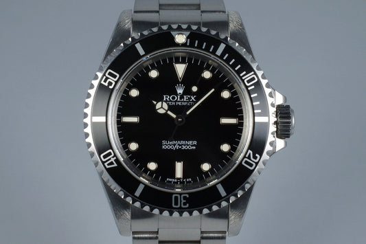 1995 Rolex Submariner 14060
