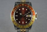 1982 Rolex 18K/SS GMT-Master 16753 Root Beer Dial