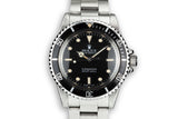 1985 Rolex Submariner 5513  "Spider" Dial with Service Papers