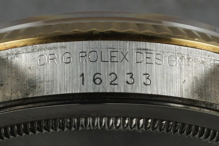 1988 Rolex 18K/SS DateJust 16233