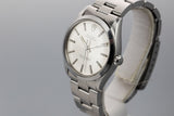 1981 Rolex Oyster Perpetual 1002 Silver Dial