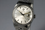 1988 Tudor Date-Day 94510 Silver Dial with Box and Papers