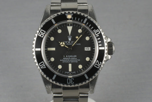 Rolex Sea Dweller 16660 Matte Dial