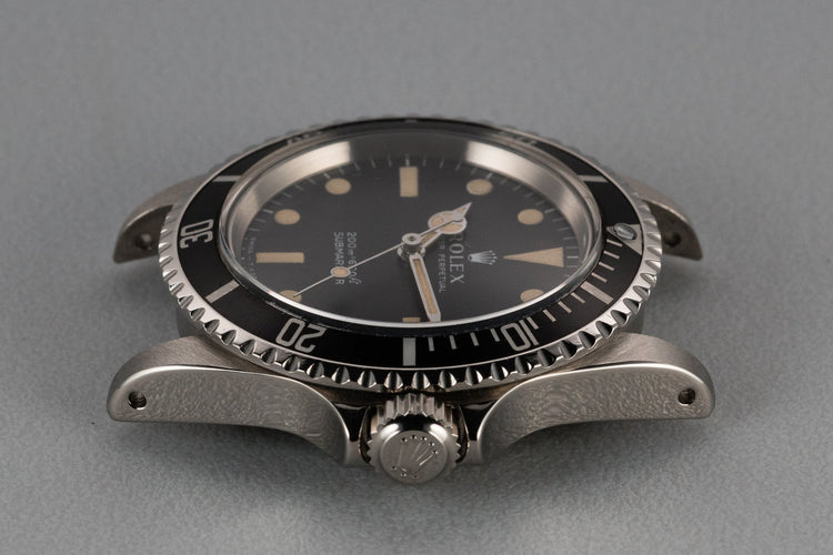 1968 Rolex Submariner 5513 Meters First Dial with Box and Service Papers