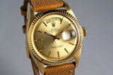 1972 Rolex YG Day-Date 1803 Champagne Sigma Dial