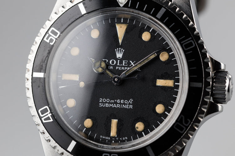 1967 Rolex Submariner 5513 Meters First