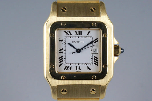 Cartier YG ‘Santos or Massif’ Automatic with Box