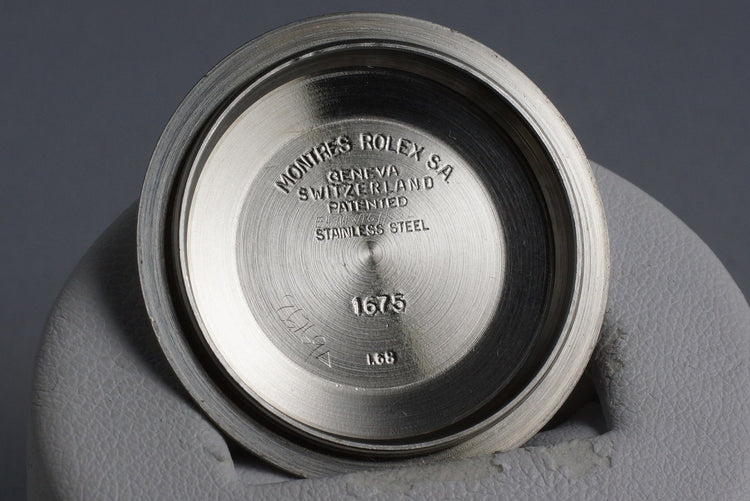 1968 Rolex GMT 1675 Mark I Dial with Fuchsia Insert