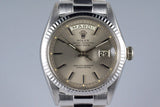 1967 Rolex WG Day-Date 1803 Gray Dial