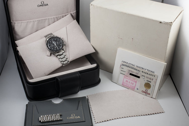 Omega Speedmaster Professional 3570-50 with Box and Papers