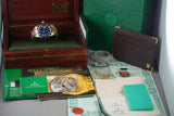 1993 Rolex 18K Submariner 16618 with Box and Papers