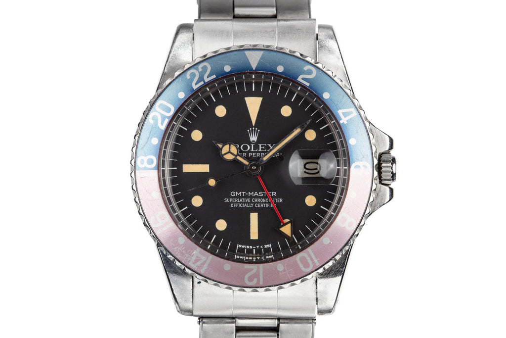 1974 Rolex GMT-Master 1675 with Radial Dial