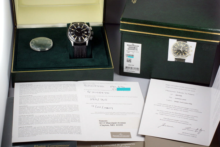 2009 Jaeger-LeCoultre Memorex Tribute to Polaris Q2008470 with Box and Papers