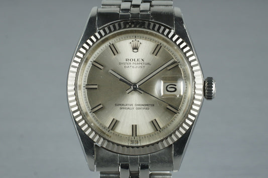 1971 Rolex DateJust 1601 with Non-Luminous ‘Wide Boy’ Dial