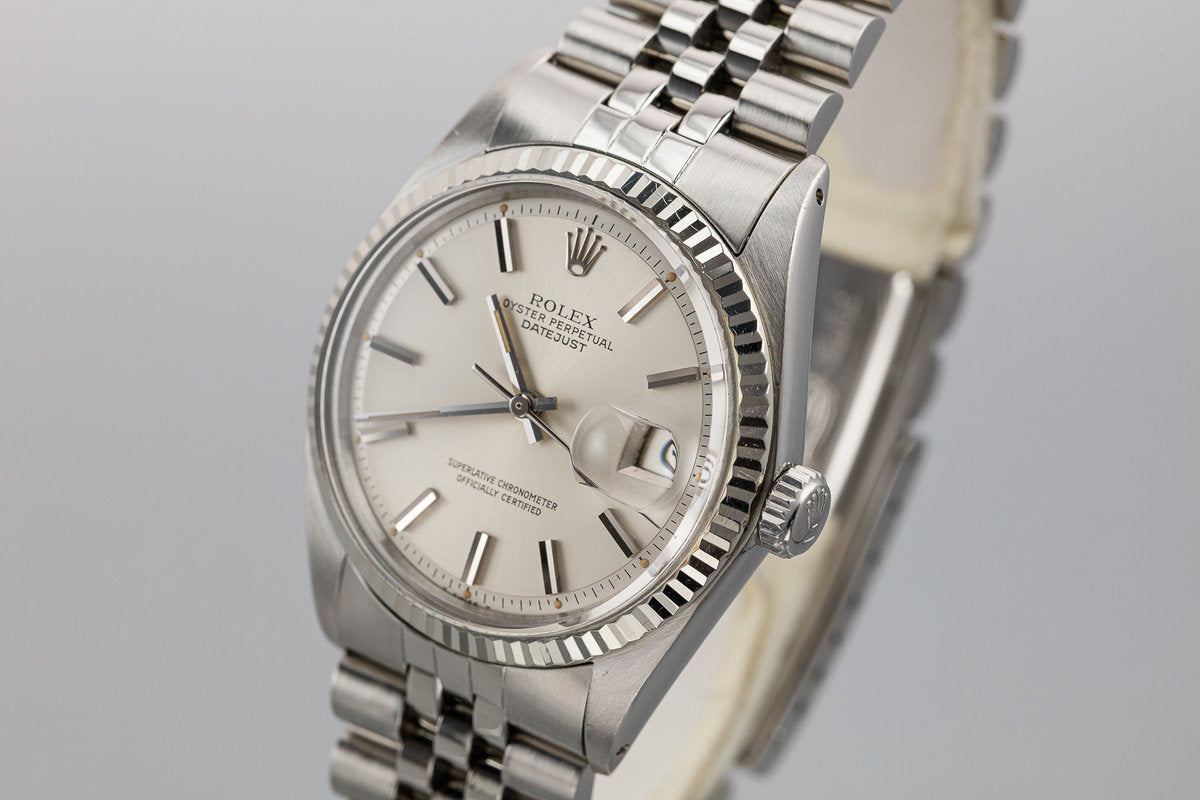 1975 Rolex DateJust 1601 Silver Dial