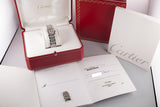 2004 Cartier Ladies Tank 2384 with Box