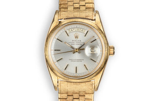 1971 Rolex 18K Day-Date 1806 in Morellis finish with Grey Dial