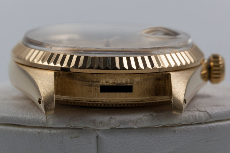 1973 Rolex Date 1500 14K YG Mosaic Dial