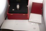 2005 Cartier Platinum Tank Cintrée 2843 with Box and Papers