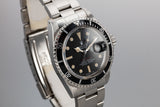 1969 Rolex Red Submariner 1680 with Mark 1 Long F Meters First Dial