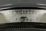 Rolex Midsize Datejust  77080 with Black Explorer Dial