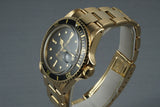 1979 Rolex 18K Yellow Gold Submariner 1680