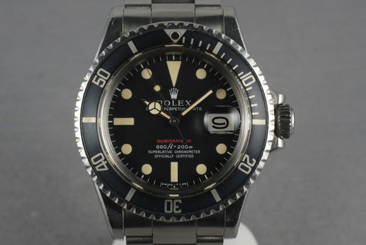 1970 Rolex Red Submariner 1680 Mark IV