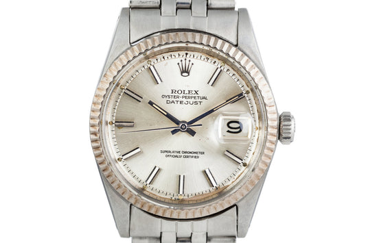 1967 Rolex DateJust 1601 Silver Dial