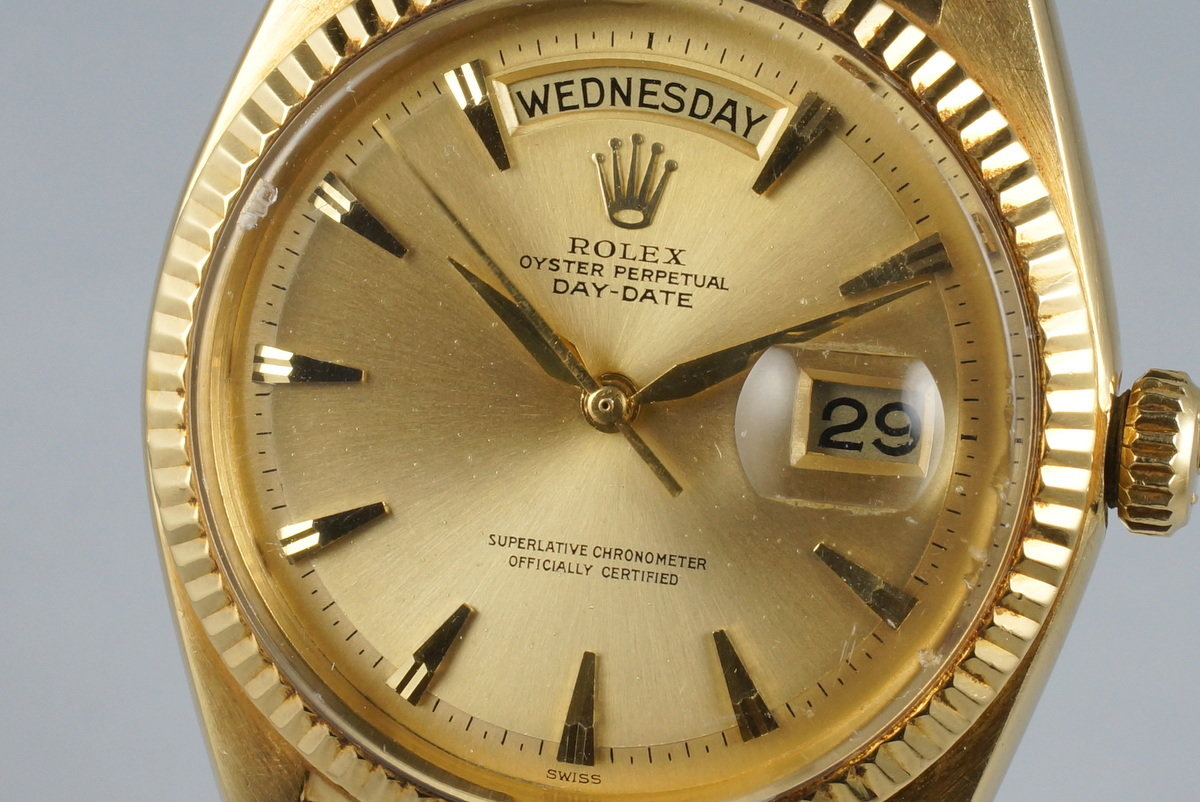 HQ Milton - 1962 Rolex YG Day-Date 1803, Inventory #5748, For Sale