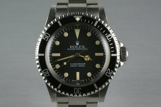 Rolex Submariner 5513 Mark II Maxi Dial