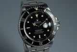 1988 Rolex Submariner 16610