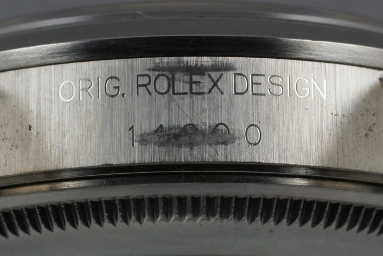 1999 Rolex Air-King 14000 Salmon Dial
