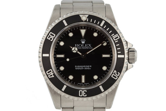 2000 Rolex Submariner 14060M with Box and Papers