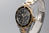 2007 Rolex Two-Tone Submariner 16613 with Box and Papers