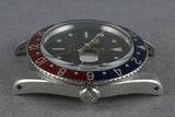 1958 Rolex GMT 6542 Glossy Gilt Chapter Ring with Service Papers