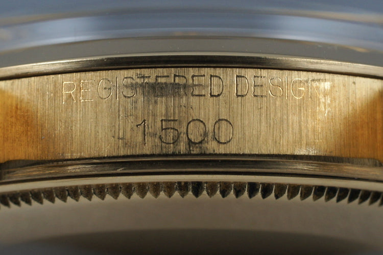 1968 Rolex 18K YG Date 1500 with Brick Bracelet