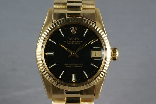 Rolex Midsize President 6827 with box and papers