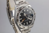 2010 Rolex Explorer II 216570 Black Dial with Box and Papers