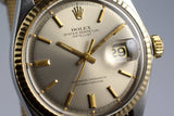 1969 Rolex Two Tone DateJust 1601 Gray Dial