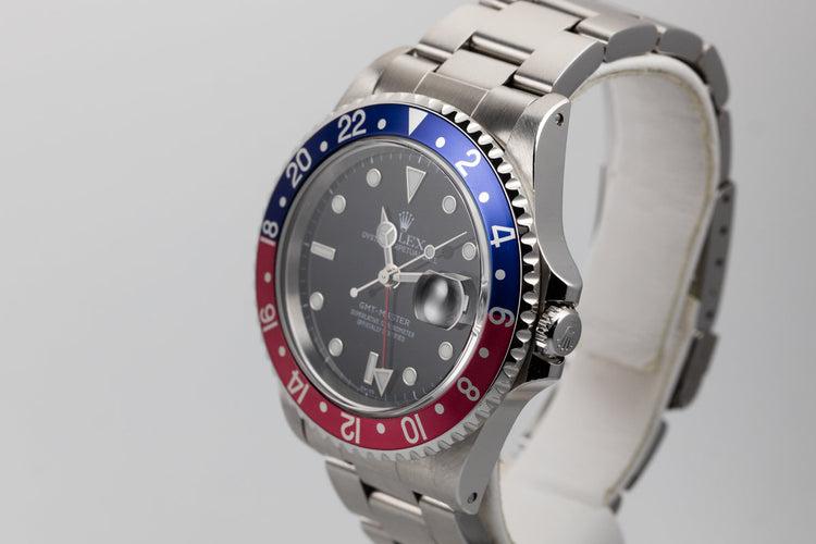 1999 Rolex GMT-Master 16700 with SWISS Only Dial