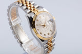 2011 Rolex Two-Tone DateJust 116233 Diamond Jubilee Dial with Box & Card