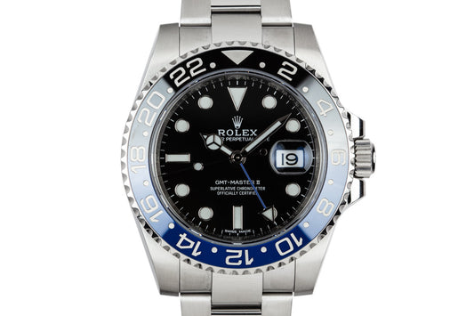 2017 Rolex GMT-Master II 116710BLNR with Box and Papers