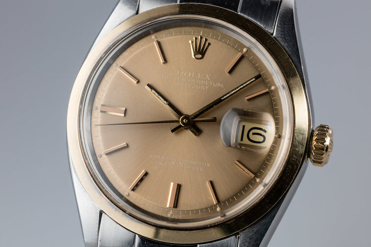 1972 Rolex Two-Tone DateJust 1600 with London Sky Dial