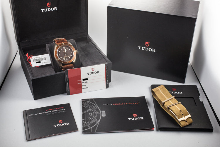 2016 Tudor Bronze Black Bay 79250BM with Box and Papers
