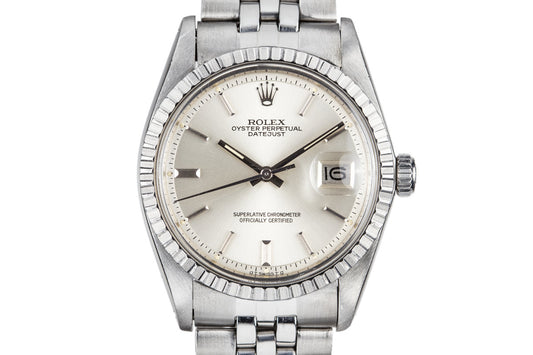 1973 Rolex DateJust 1603 Silver Dial