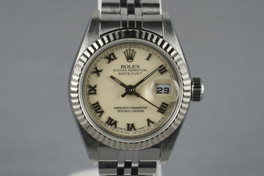 2002 Rolex Ladies Datejust 79174 with Cream Dial